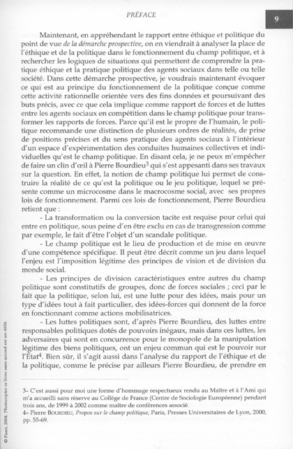 Ethique et politique 4