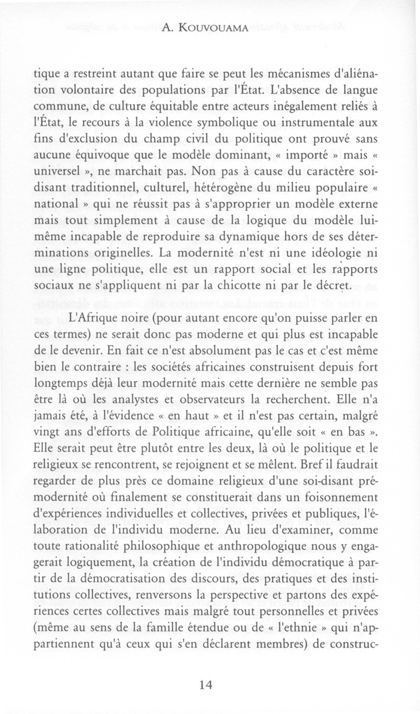 Modernité africaine 4